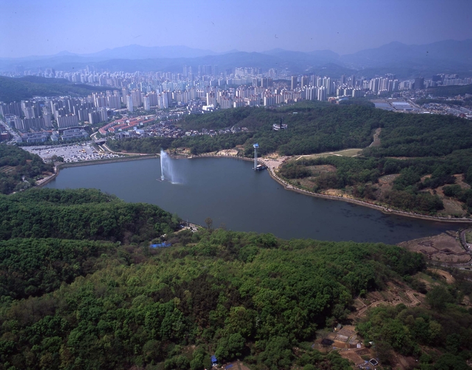 율동공원. (사진=성남학연구소 제공)