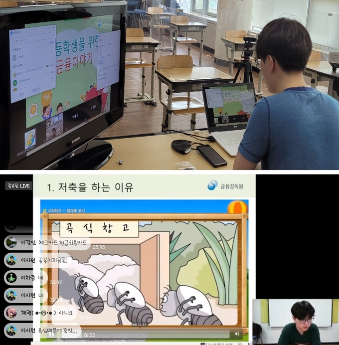 안양시청소년재단 만안청소년수련관이 금융감독원 연계 '방과후 금융교실' 실시하고 있다. (사진=만안청소년수련관 제공)