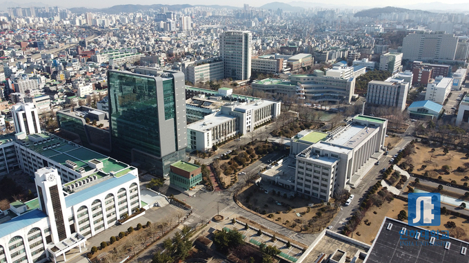 인천 미추홀구 용현동의 인하대학교 전경.(사진=인하대)