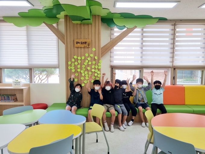 오산 화성초, 꿈터 도서관 개관(사진=화성오산교육지원청 제공)
