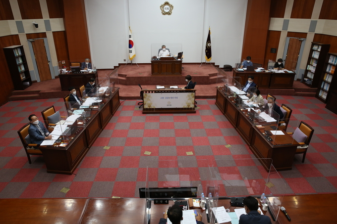 군포시의회 조례특위, 시민 위한 심사 ‘시작’하고 있다.