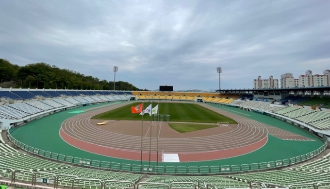 공인받은 파주종합운동장. (사진=파주시 제공)