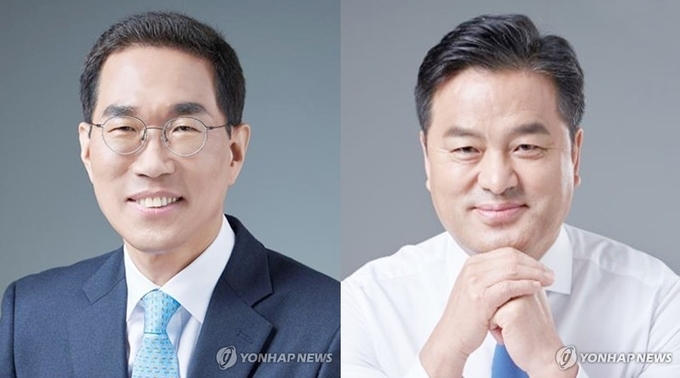 <strong>더불어민주당 김주영(왼쪽)·임종성 의원. (사진=연합뉴스)</strong>