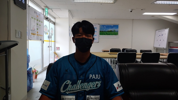 그는 고등학교 3학년 시절 강릉고와의 맞대결을 최고의 경기로 꼽았다. (사진=김도균 기자)