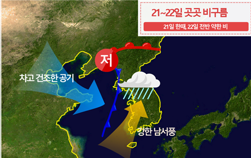 추석 연휴간 기상전망. (사진=수도권기상청 제공)