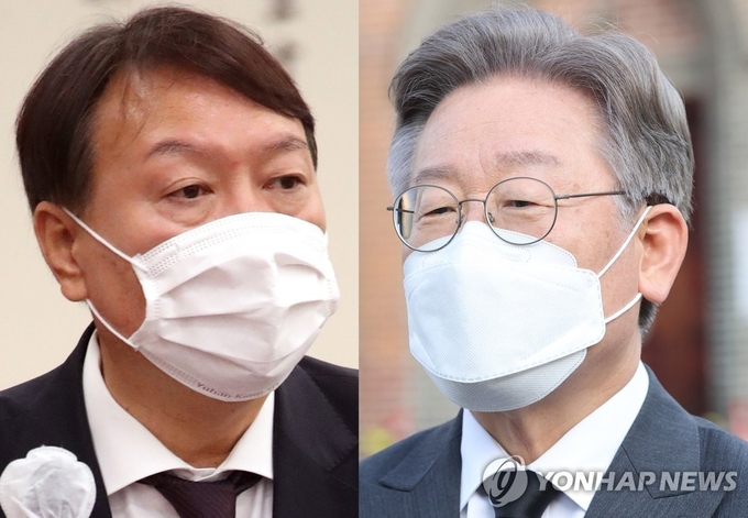 윤석열 국민의힘 후보·이재명 더불어민주당 후보 (사진 = 연합뉴스 제공)