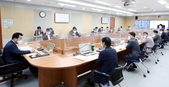 27일 열린 용인시 시정전략회의. (사진=용인시 제공)