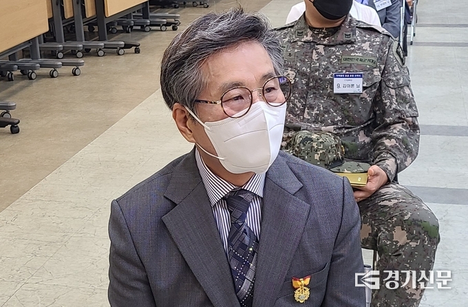 관광진흥 유공으로 대통령 표창을 받은 김광희 씨 (사진=문석완 기자)