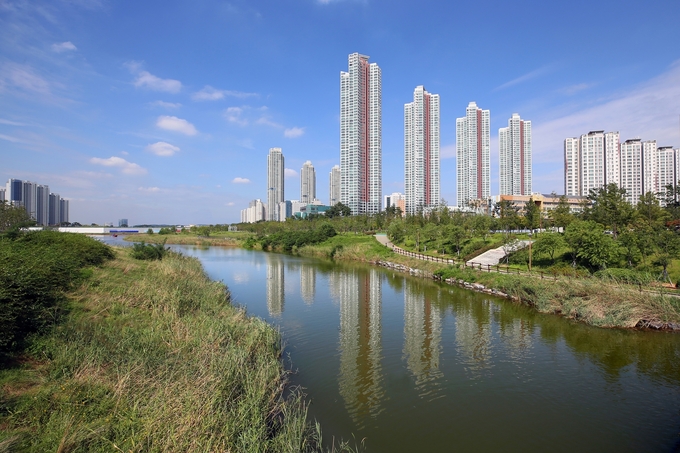 인천 청라 경제자유구역. ( 사진 = 인천경제자유구역청 제공 )