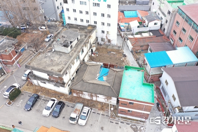 경기도형 빈집활용 시범사업 대상지인 생연동 552-19번지 모습. (사진=동두천시 제공)