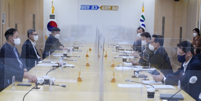 7일 오후 경기도청 북부청사에서 ‘지역균형발전사업 효율적 추진을 위한 토론회’가 열렸다. (사진= 경기도 제공)