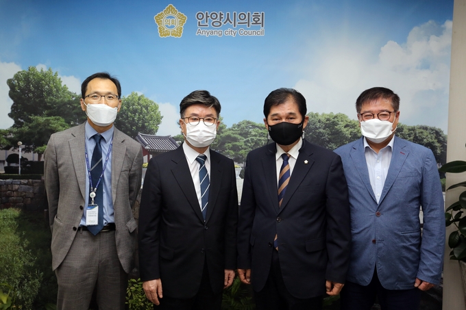 안양시의회와 안양농협이 간담회를 개최했다. (사진=안양시의회 제공)