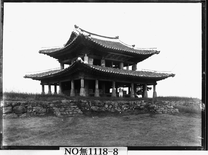1906년 당시 수어장대 모습. (사진=국립중앙박물관 소장)