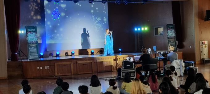 오산 수청초 뮤지컬 수업 사진(사진=오산 수청초등학교 제공)