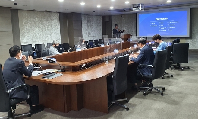 파주시가 납북농업협력기반구축 수립 용역 중간보고회를 개최하고 있다 (사진=파주시 제공)