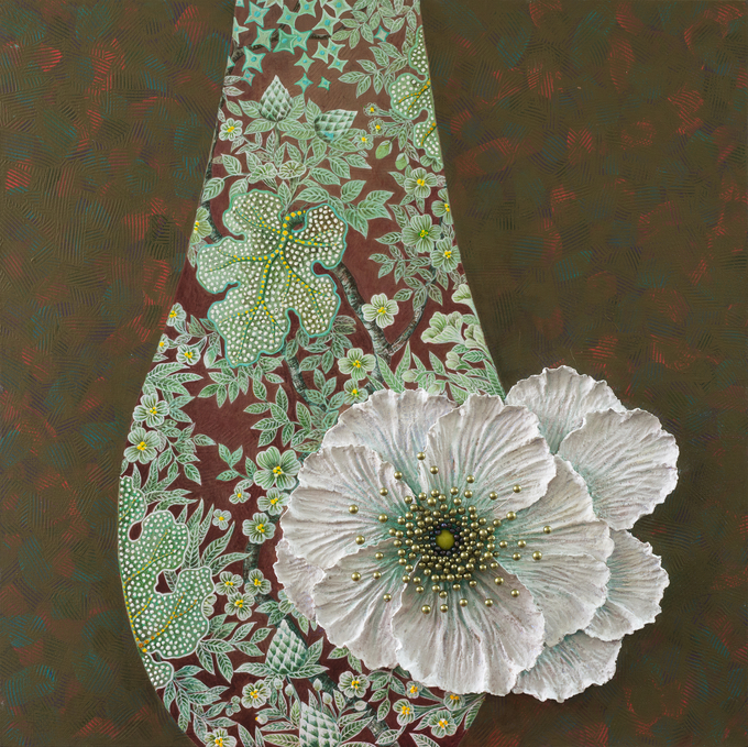 생성, 70x70, 혼합재료, 2018. (사진=성남문화재단 제공)