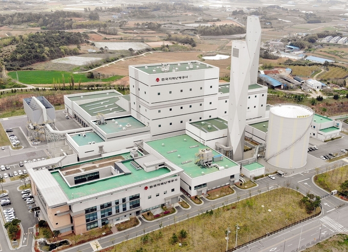 광주전남 SRF 열병합발전소 모습. (사진=한국지역난방공사 제공)