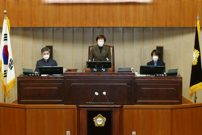 25일 오전 의왕시의회가 10일간 일정으로 제280회 임시회를 개회했다. (사진=의왕시의회 제공)