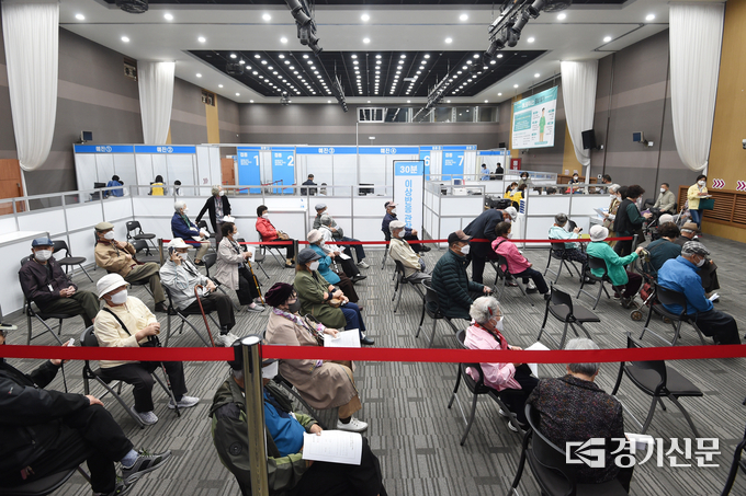 코로나19 예방접종센터 모습 (사진=양주시 제공)