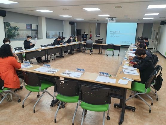 광명시, 17개동 주민자치위원회 인권교육 실시했다. (사진=광명시 제공)