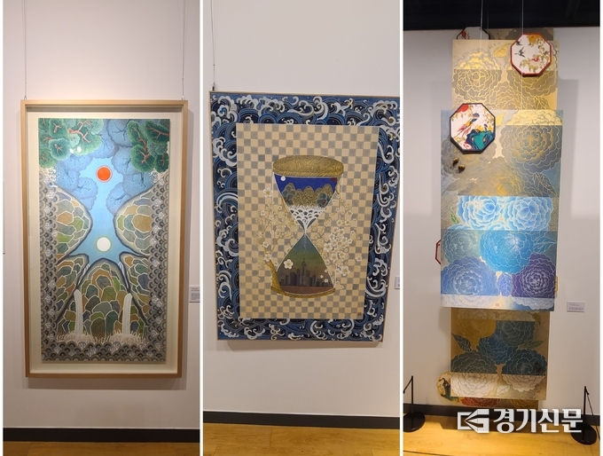 최빈아 작가의 동양화 (사진=문석완 기자)