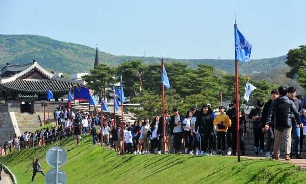 지난 2019년 개최된 '수원화성돌기' 행사 (사진=자료사진)