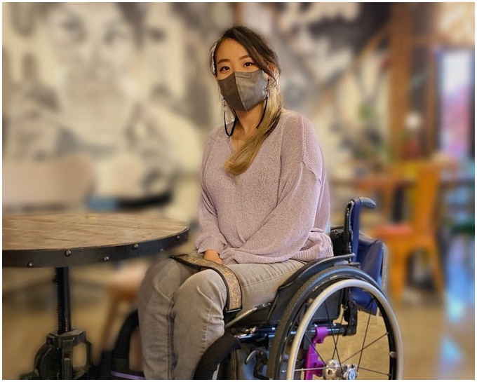채수민 선수는 '인생을 즐길 줄 아는 사람'으로 기억되고 싶다고 말했다. (사진=김은진 대학생 인턴기자)