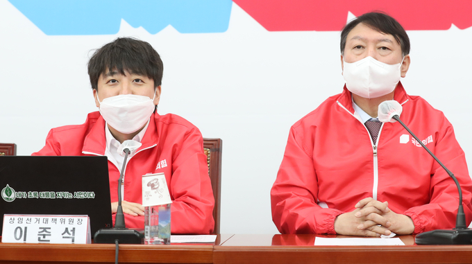발언하는 이준석 상임선거대책위원장 (사진=국회사진기자단/연합뉴스)