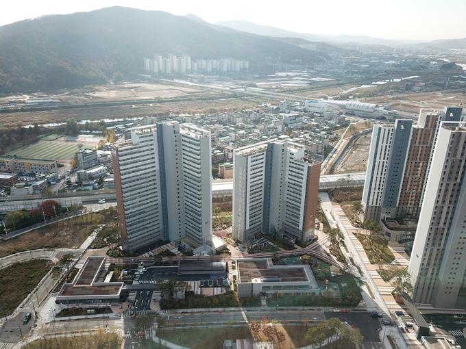 광주시 역동에 있는 경기광주역 행복주택. (사진=광주시 제공)
