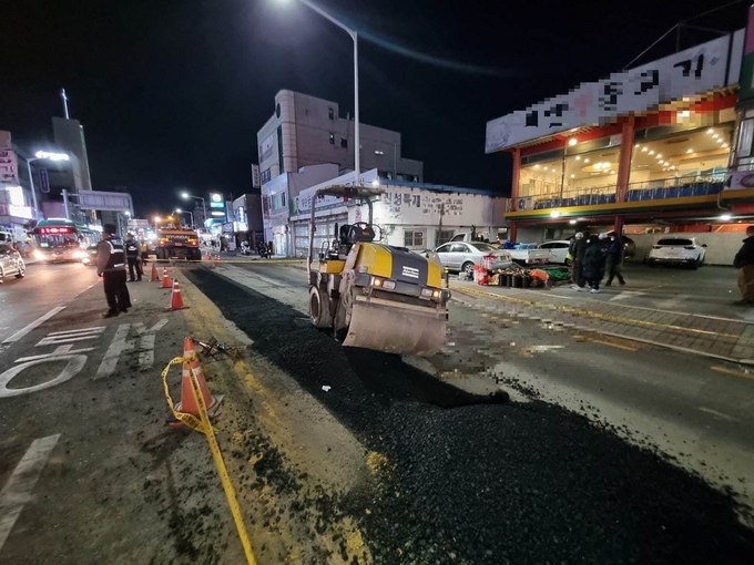 안양시 사고 현장 (사진=경기소방재난본부 제공)