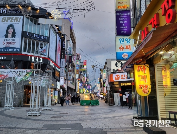 수원역 일대 (사진=김혜진 기자)