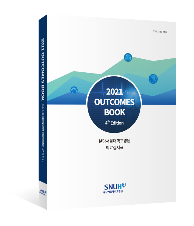 ‘2021 아웃컴북' 표지. (사진=분당서울대병원 제공)