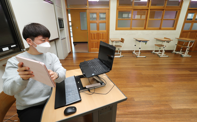 원격수업 (사진=연합뉴스/자료사진)