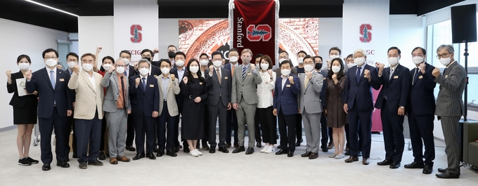 지난 6월 열린 개소식 행사 장면. ( 사진 = 인천경제청 제공 )
