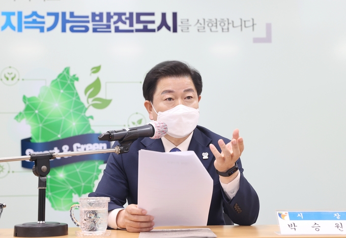 박승원 광명시장.(사진=광명시 제공)