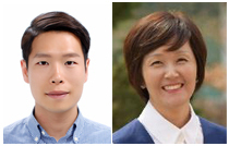 소변에서 선택적으로 요오드를 검출할 수 있는 바이오센서를 개발한 아주대학교 박성준‧김주희 교수. (사진=아주대 제공)