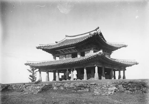  1900년대초의 수어장대 모습. (출처=국립중앙박물관 소장)