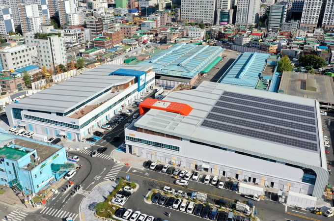 수원시 농수산물도매시장. (사진=수원시 제공)