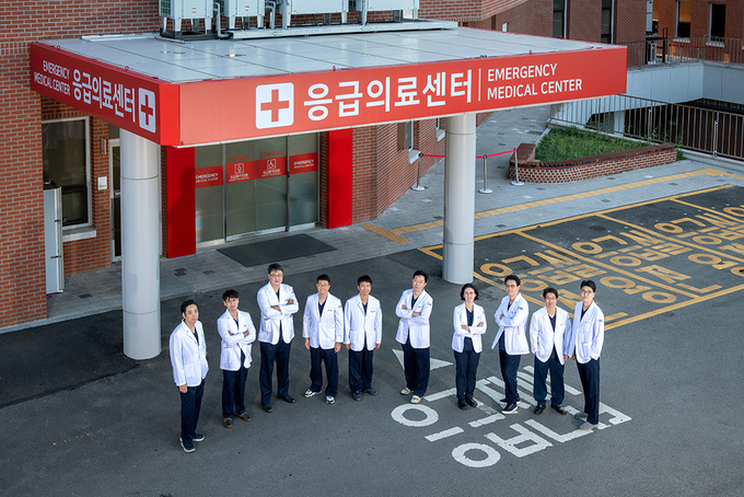 시화병원은 응급의학 전문의 10인이 중증·응급 환자의 골든타임을 사수하고 있다.(사진=시화병원 제공)