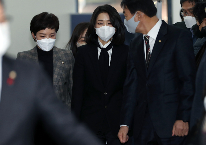 국민의힘 윤석열 대선 후보 배우자 김건희 씨 (사진=연합뉴스/자료사진)