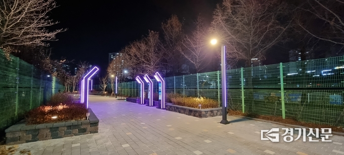 미세먼지 특화거리(사진=안성시 제공)