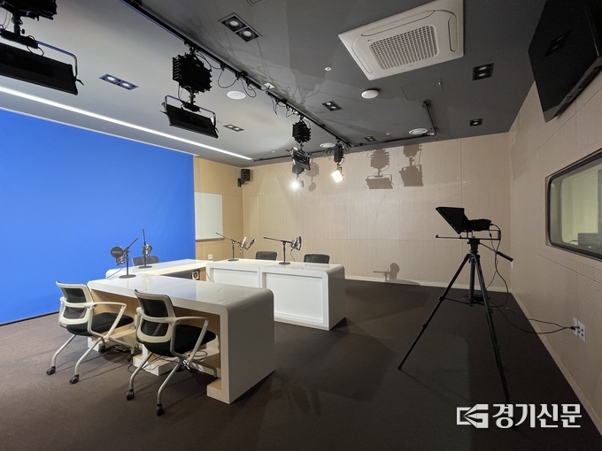 옥정 호수도서관 내 미디어 창작실 모습 (사진= 양주시 제공)