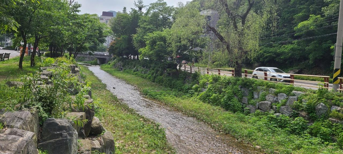 언양 수암천 병목안공원 전경. (사진=안양시 제공)