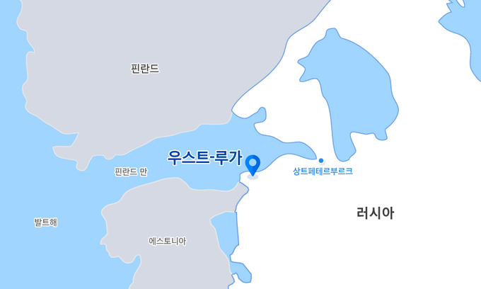 삼성엔지니어링 러시아 발틱 에탄크래커 프로젝트 현장 위치도. (사진=삼성엔지니어링 제공)