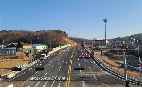 국지도 98호선 광주시 열미교차로∼오향교차로 0.62㎞ 개통 (사진=경기도 제공)