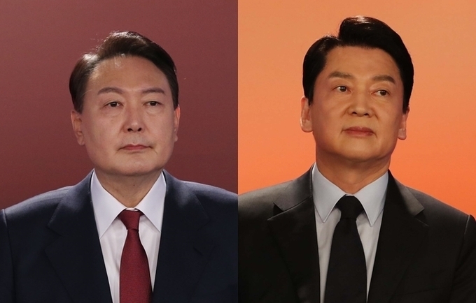 윤석열 국민의힘 대선후보-안철수 국민의당 대선후보 (사진=국회사진기자단 제공/연합뉴스 자료사진)