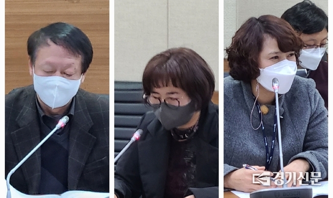 왼쪽부터 안치민 교수, 정미숙 회장, 양영인 과장. (사진=문석완 기자)