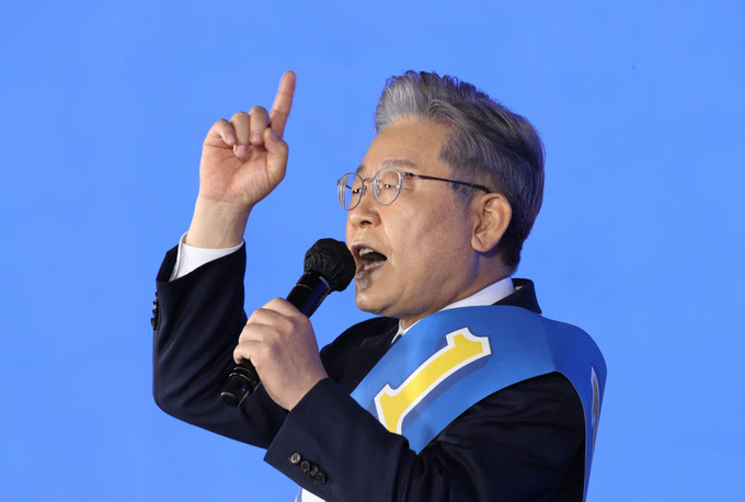 더불어민주당 이재명 대선 후보 (사진=연합뉴스 제공)