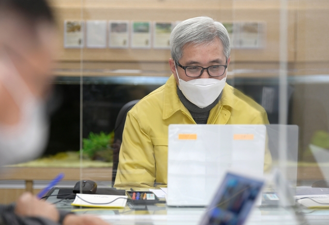 대한민국 시장·군수·구청장협의회(대표회장 곽상욱 오산시장)의 회의 개최 장면(사진=오산시 제공)