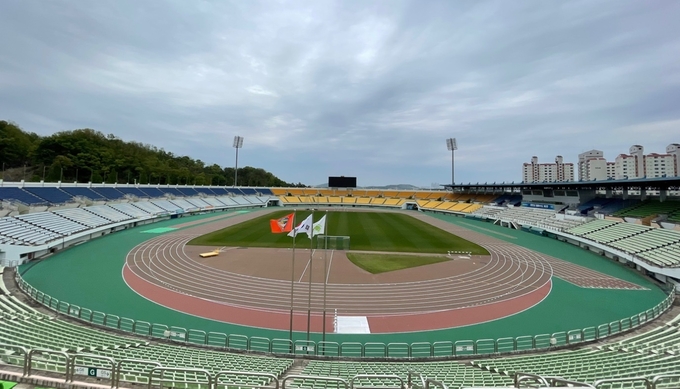 파주스타디움 전경.,(사진=파주시체육회 제공)